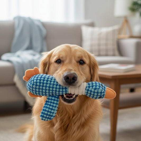 Cute Toy Dog Plush Animal Toy Wild Goose Chewing Toy Is Suitable for Small, Medium and Large Dogs to Clean Their Teeth.