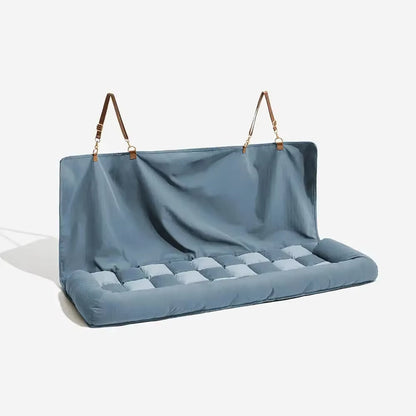 New Style Travel Safety Backrest Cushion Large Dog Car Seat Bed - Chess Board Lounge Chair Suitable for Most Car Models
