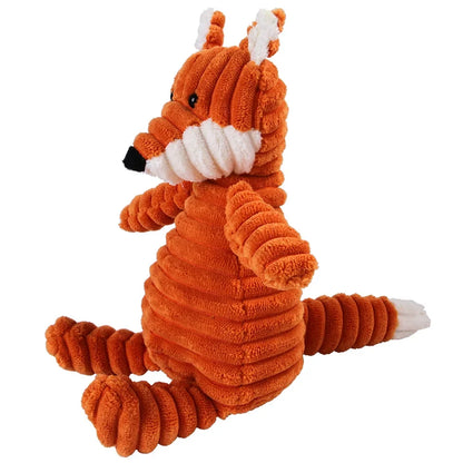 Corduroy Fox Chew Toy