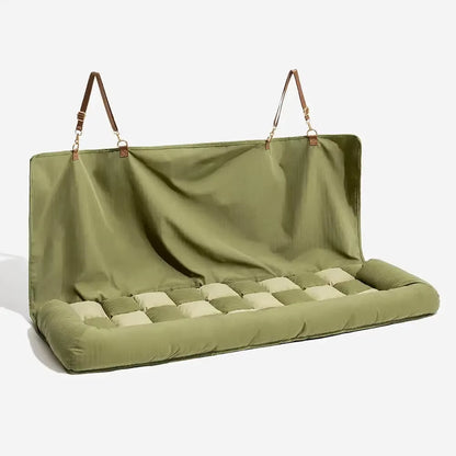 New Style Travel Safety Backrest Cushion Large Dog Car Seat Bed - Chess Board Lounge Chair Suitable for Most Car Models